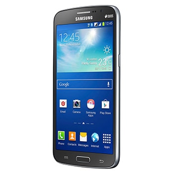 celular desbloqueado Samsung Galaxy Gran 2 Duos TV SM G7102 Preto de lado