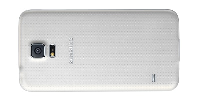 smartfone samsung galaxy s5 branco acabamento poroso
