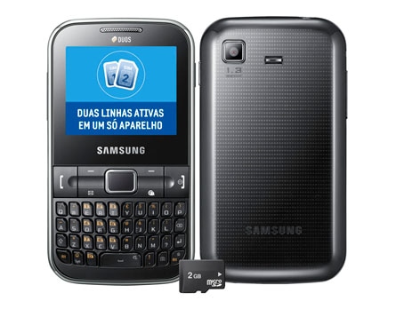 Conheça o celular desbloqueado Samsung Chat 322 - Tudo o que você precisa na palma da mão