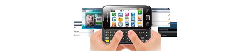 Multiplicidade de interfaces em um só aparelho - A agilidade do touch com a precisão do teclado Qwerty