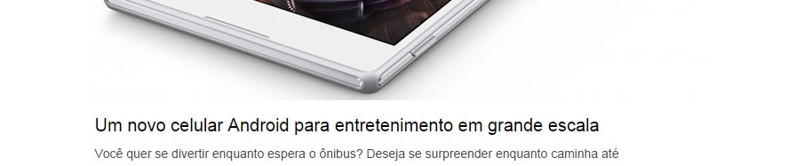 Celular Android Sony Xperia
