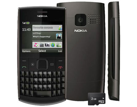 Celular Desbloqueado Nokia X2-01  - Smartphone com muito estilo e interatividade nas redes sociais