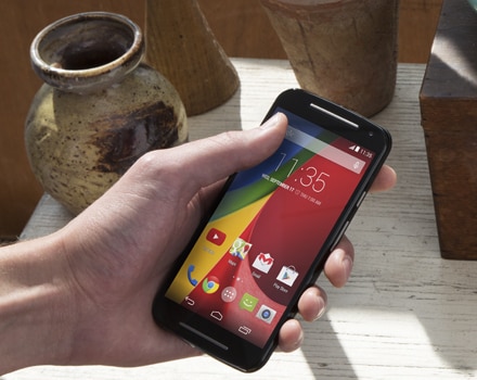 smartphone motorola motog dtv colors design confortavel
