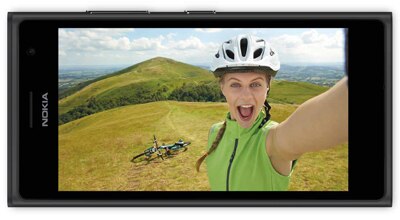 nokia lumia 730 camera frontal selfie lente grandeangular