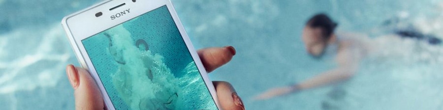 Smartphone Sony Xperia M2 Câmera 8MP Prova d'água