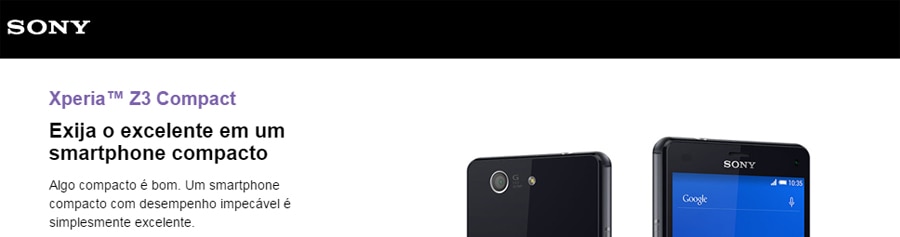 Celular Sony Xperia Z3 Compact