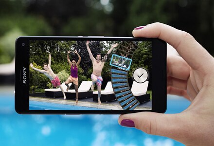 sony xperia z3 compact waterproof camera 20.7mp 2.2mp