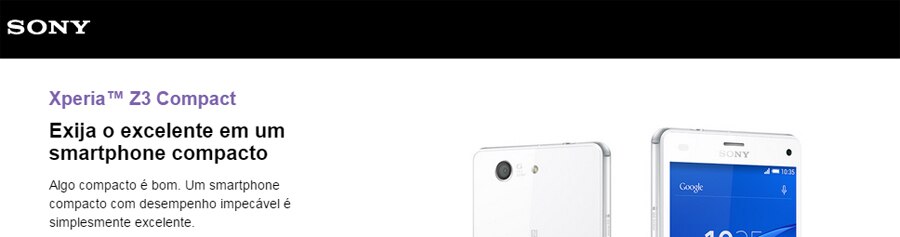 Celular Sony Xperia Z3 Compact