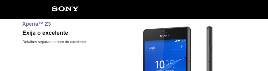 Xperia Z3 preto Sony