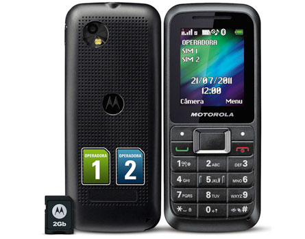 Cartão de memória de 2GB incluso - Vem com slot para cartão que permite a expansão da capacidade
