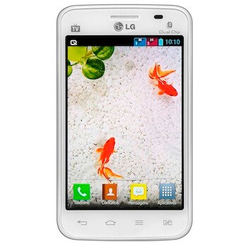 Smartphone LG Optimus L4 II Dual E467 tela
