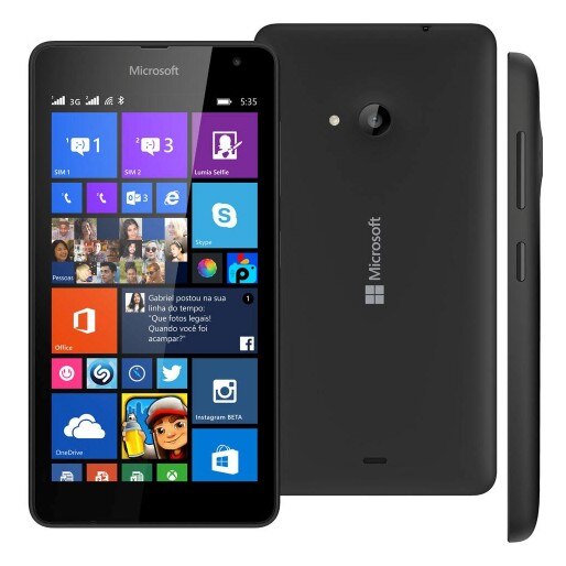Um smartphone em parceria com a Microsoft