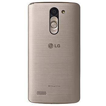 Smartphone LG L Prime Dourado câmera
