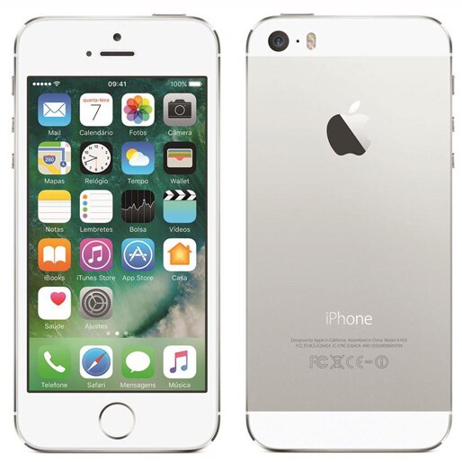 iPhone 5S Apple Câmeras iSight 8MP FaceTime