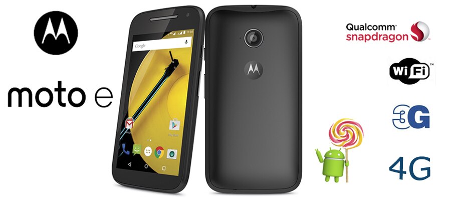 Smartphone Moto E 2ª Geração 4G DTV Colors 3g 4g wifi 