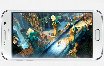 smartphone samsung galaxy s6 tela 5.1 polegadas branco super amoled android lollipop 64 bit processador octa-core