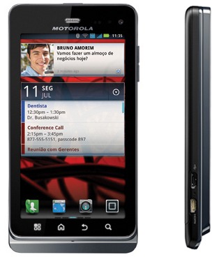 Smartphone Desbloqueado Motorola Milestone 3 3G Wi-Fi