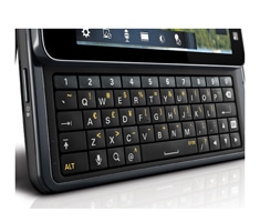 Celular Motorola Milestone 3: Teclado QWERTY