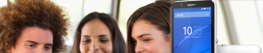 smartphone sony xperia e4 dual chip branco 5'' camera 5mp 2mp android kitkat quad core