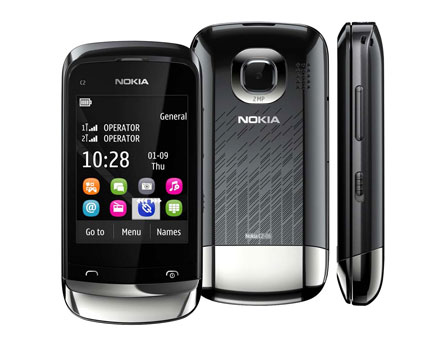Nokia C2-06 Grafite – Desbloqueado e Dual Chip - Fique livre para escolher serviços, planos e operadoras