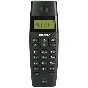 telefone sem fio Intelbras TS 40 de frente