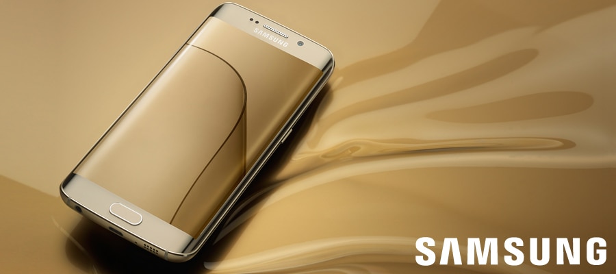 Smartphone Samsung Galaxy S6 Edge Sm G925i Dourado Com 32gb Tela De