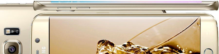 smartphone samsung galaxy s6 edge tela curva 5.1 polegadas ouro platinado