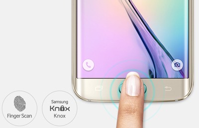 Celular Samsung Galaxy S6 Edge Leito Biométrico