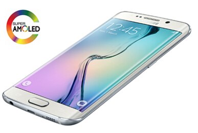Smartphone Samsung Galaxy S6 Edge tela 5 polegadas super amoled