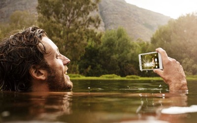 smartphone sony xperia m4 aqua dual 5 polegadas ips 4g 3g branco camera principal 13mp