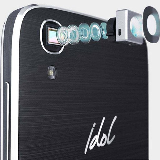 Alcatel Idol Câmeras