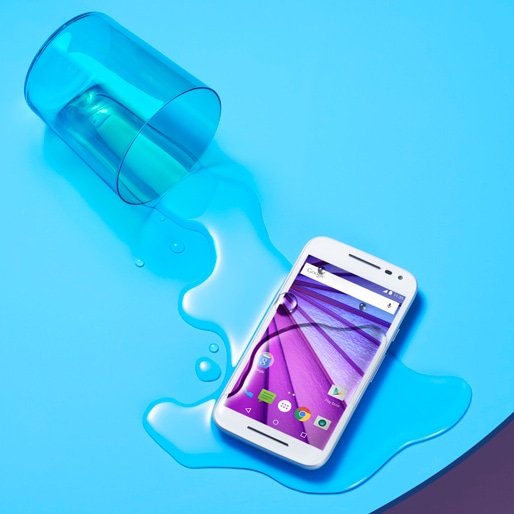 smartphone motorola moto g terceira geracao 4g dual chip pink branco resistente agua