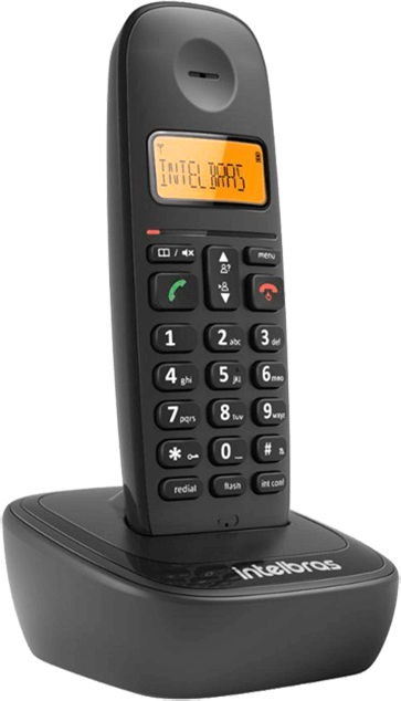 Telefone Sem Fio Intelbras TS 2510 Preto Telefone Sem Fio Intelbras TS 2510 Preto