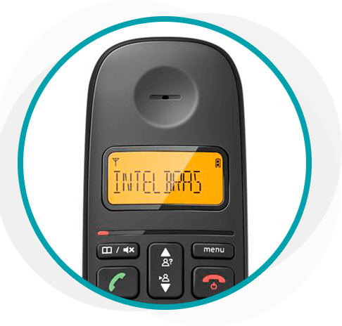 Função Eco Mode Telefone Sem Fio Intelbras TS 2510 display