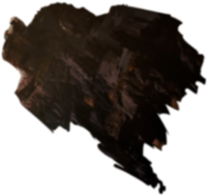 pedra flutuante
