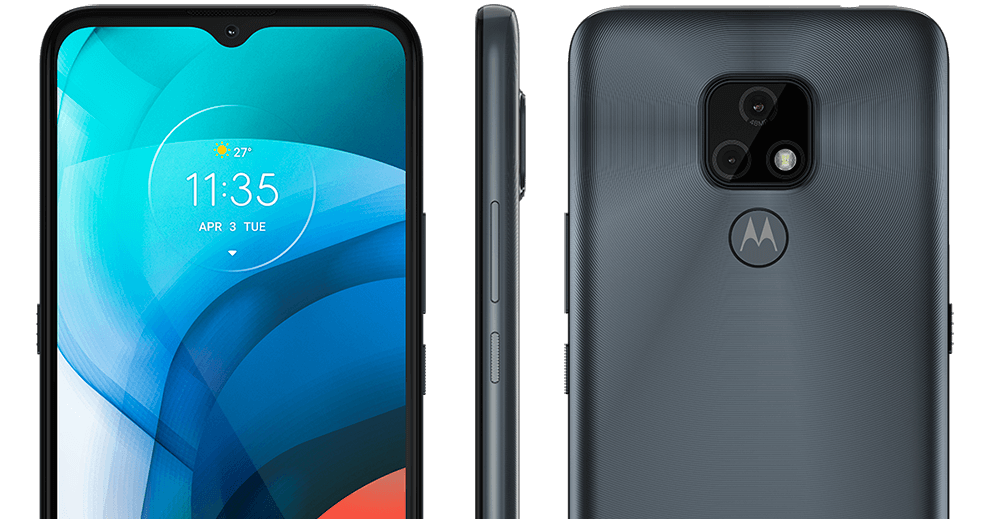 Smartphone Moto E7 64GB espaço