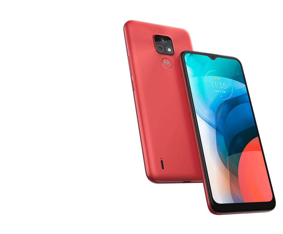 Smartphone Motorola Moto E7 câmeras
