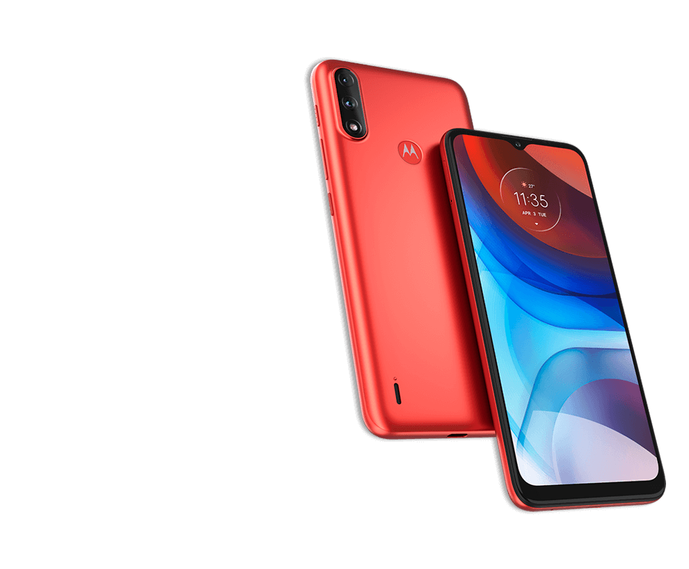 Smartphone Motorola Moto E7 Power câmeras