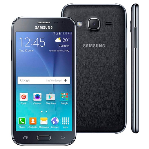 Smartphone Samsung Galaxy J2 Duos Preto