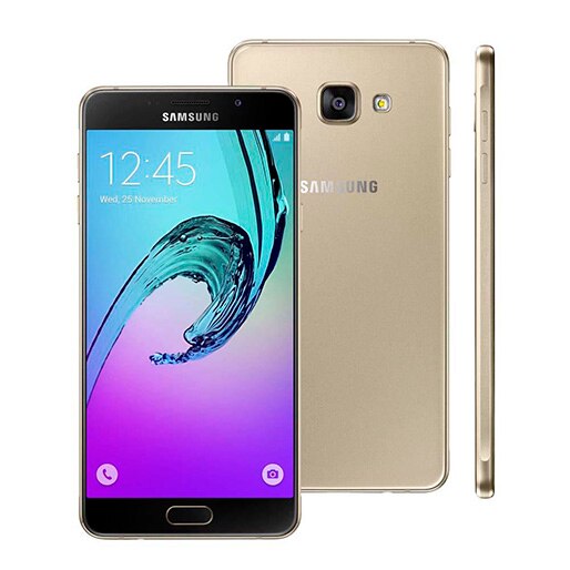 Smartphone Samsung Galaxy A7 2016 Duos Dourado