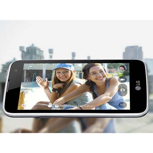 Smartphone LG K4 Câmera Quick Selfie e Virtual Flash