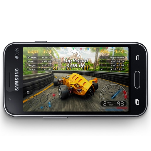 Galaxy J1 Mini Processador Quad Core 8GB Armazenamento