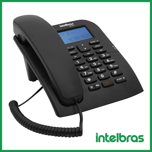 telefone com fio intelbras tc60 id