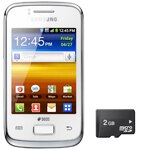 Celular Desbloqueado Samsung Y Duos S6102 Cartão de Memória