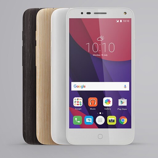 smartphone alcatel pop4 premium 3 capas coloridas