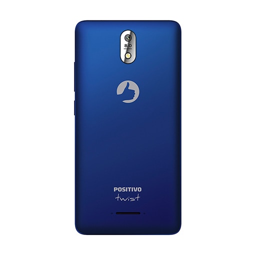 Smartphone Positivo Twist M câmera 8MP 5MP