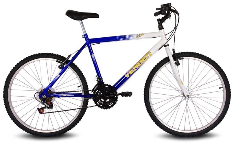 Bicicleta Passeio Verden Live Preta Amarela