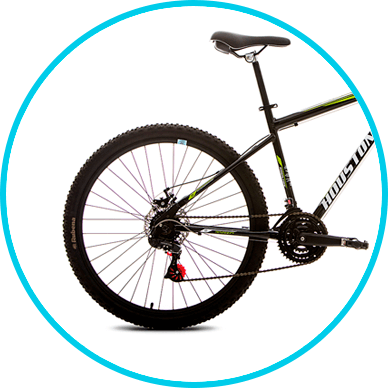 Bicicleta Houston Netuno acessórios