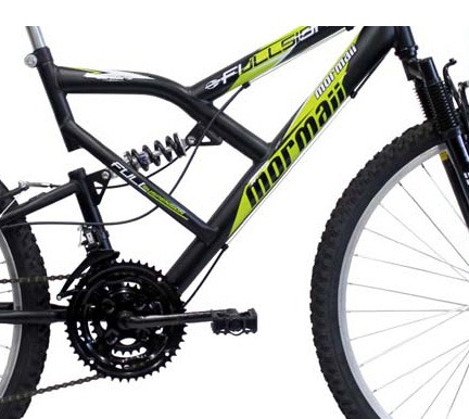 Bicicleta Mormaii quadro full suspension