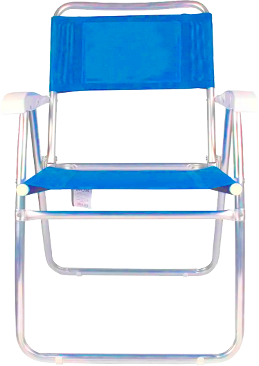 Cadeira Master Alumínio Mor - Azul Cadeira Master Alumínio Mor cor Azul